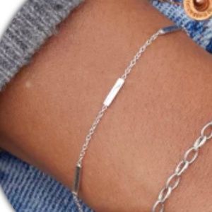 WHITE GOLD BAR BY-THE-INCH BRACELET By JENNIFER MEYER